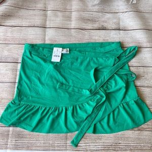 NWT J. Crew wrap swim sarong/ skirt size *L*